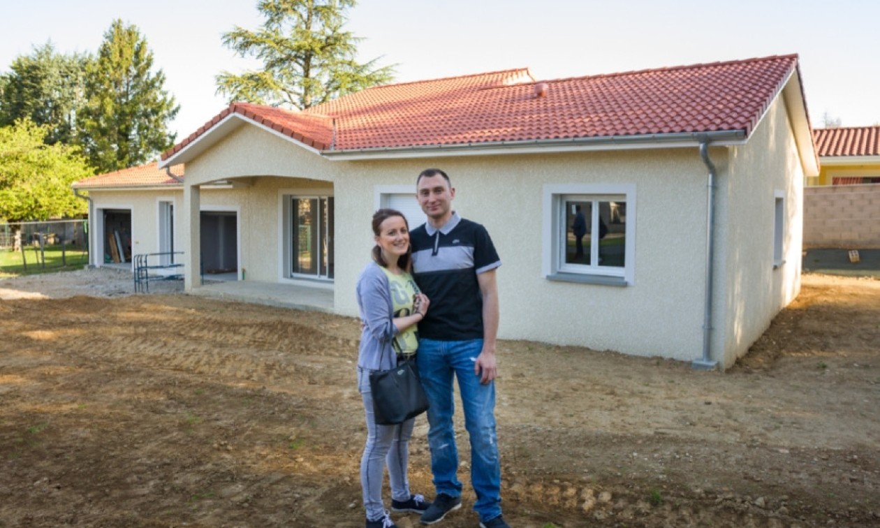 Une maison pour concilier vie personnelle et vie professionnelle d’un jeune couple